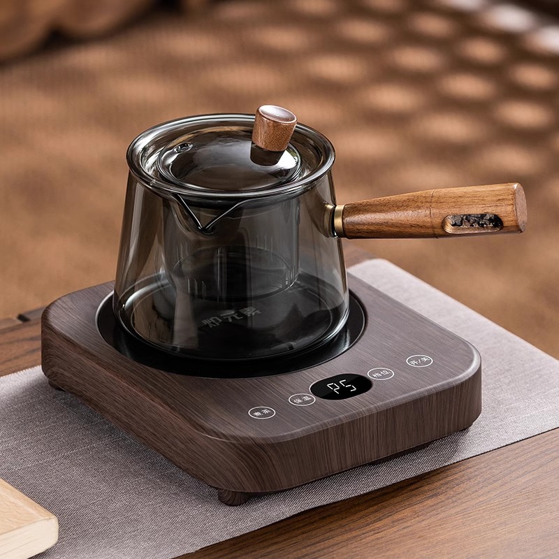 小青柑冲泡煮茶器耐高温玻璃侧把壶茶M具套装电陶炉煮茶炉