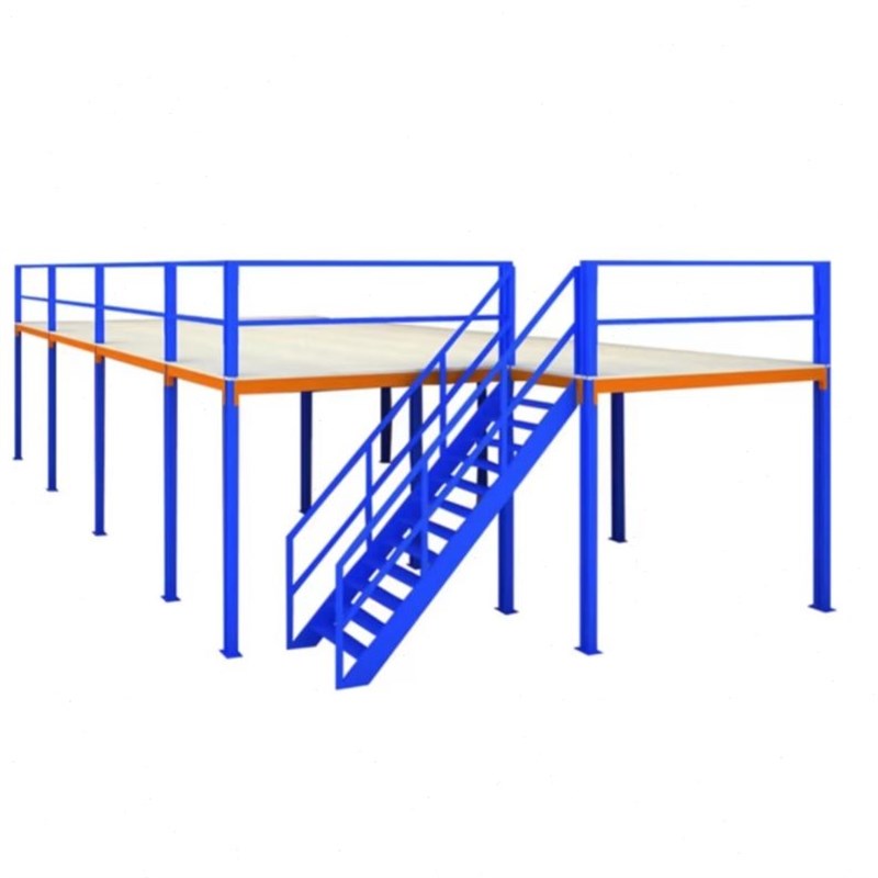 搭建钢结构阁楼平台o仓库厂房办公室可拆卸二三层货架隔层平台货