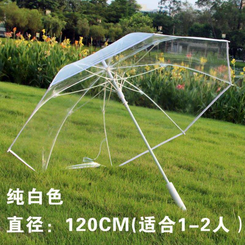 小学生透明塑料女童文艺舞蹈画画伞晴雨伞情侣高级可折叠写生儿童