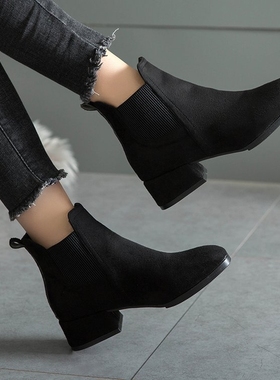 Ankle shoes fashion winter woman big plus size Boots women