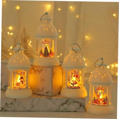 christmas snowman Elk hand light Christmas tree pendant 挂件