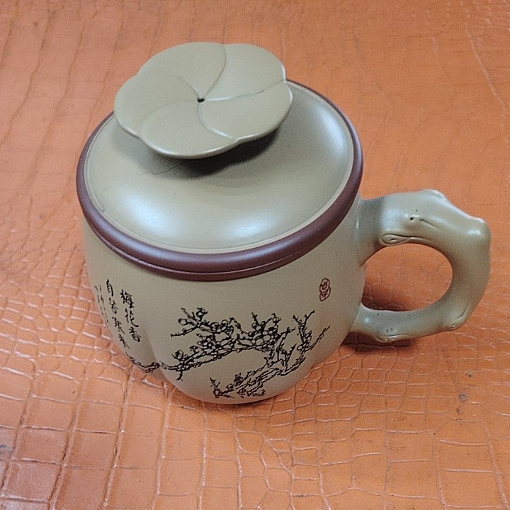 宜兴紫砂茶具紫砂杯盖杯三件套内胆过滤办公室茶具原矿段泥礼品杯,餐饮具,茶杯,淘宝优惠券,粉丝福利购,淘宝优惠卷