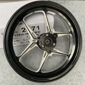 轮毂10 适用小牛00e9铝合金轮毂N1S NQI劲战小龟改装 12寸3孔5孔