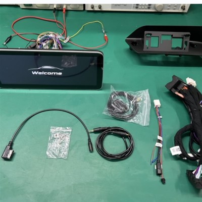 适用于11-14奔驰右肽W204 Ntg4.5安卓导航1H2.3寸八核128g Carpla