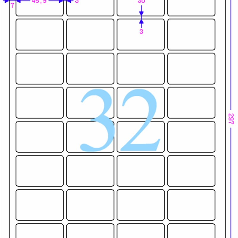 彩喷/喷墨打印/白色防水PP/塑料标签/爱雷博CJ548WU不干Y胶-100张