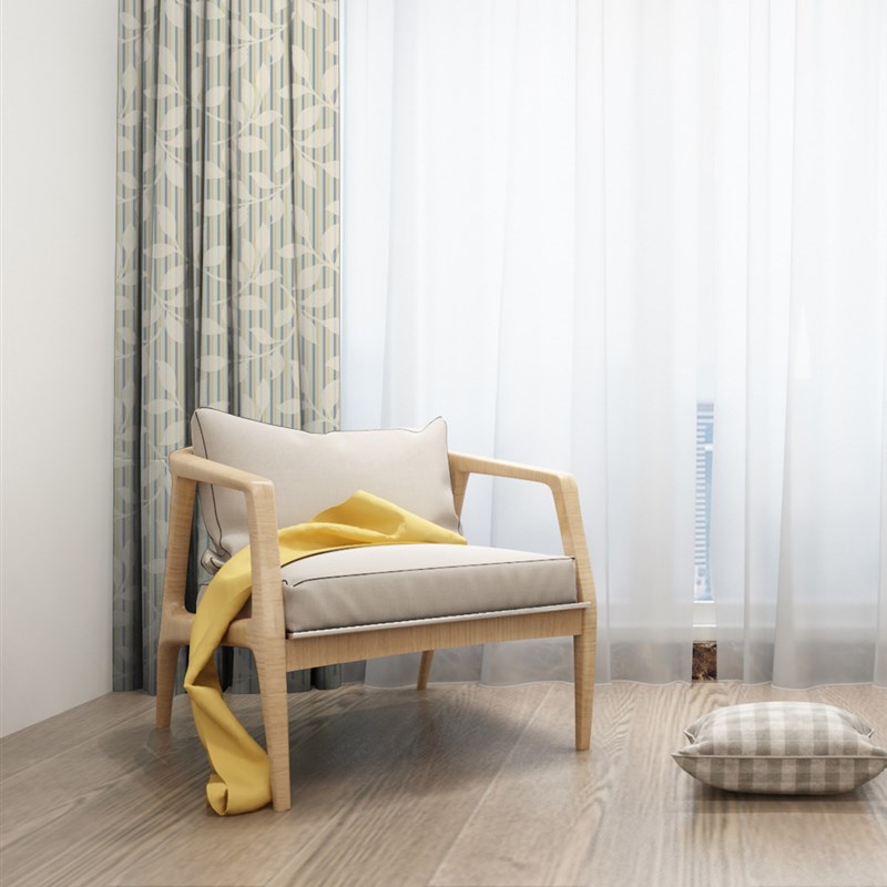 窗帘面料布料GD1z225 树叶3色可选