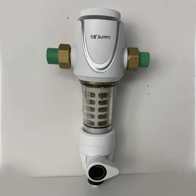 前置过64滤器滤带管表反冲洗刮洗水道I器大流量自来水前置过滤器