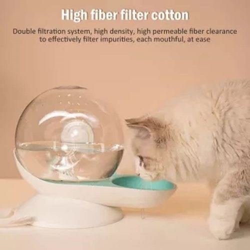 Snails Pet Automatic  Bubblez Cat Water Bowl Fountain For Pe