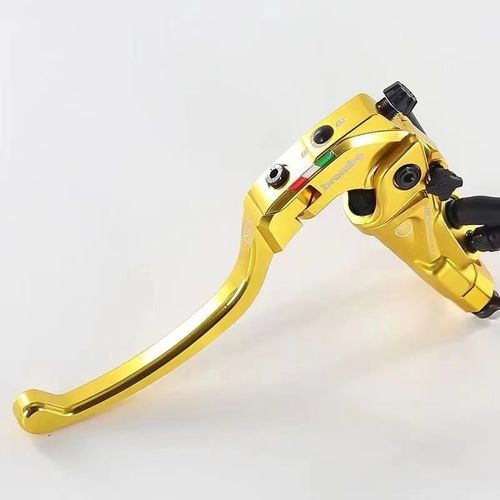 国产布雷博CNC直推上p泵电动车改装小牛N1Su+B手把拉杆九号刹车配