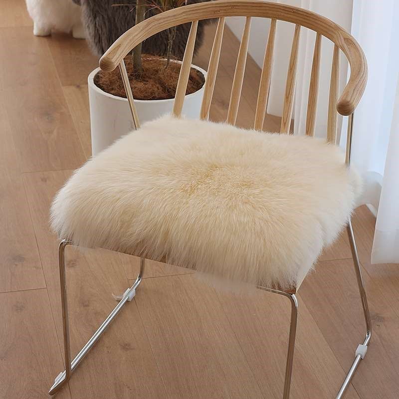 羊毛椅子垫坐垫座垫椅子加厚圆B形羊毛垫防滑凳子梳妆台椅子垫,基础建材,脚轮/万向轮,淘宝优惠券,粉丝福利购,淘宝优惠卷