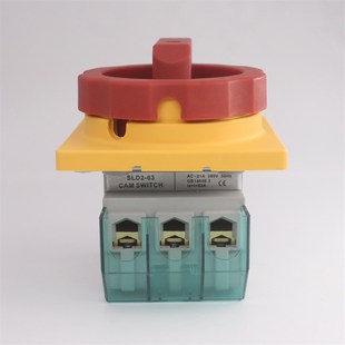 SLD2 8d0A主控开关旋转380V负载断路3P电源切断负荷万能转换3LD2