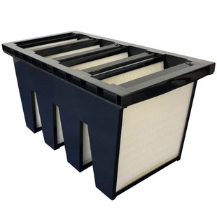 厂家供应b 大风量空气过滤器塑料框大黑框过滤器nai高温