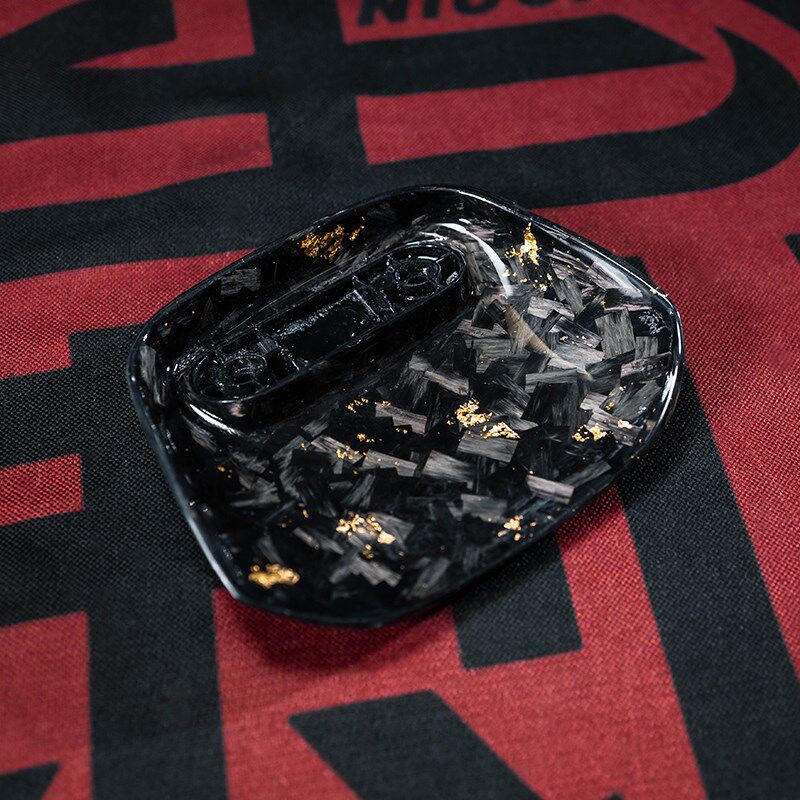 小牛电动车MQIL改装碎碳锻z造金箔碳纤维挡风板前仪表挡风罩风挡