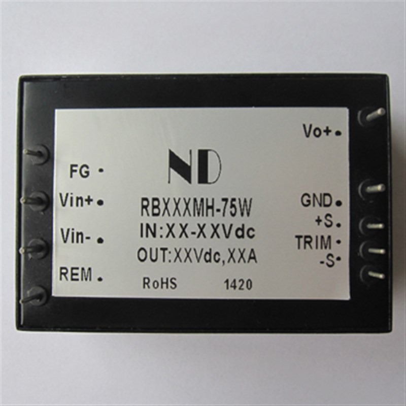 大功率dcdc升压电源模块12V24V48V转5V12V24VT3A隔离稳压75W