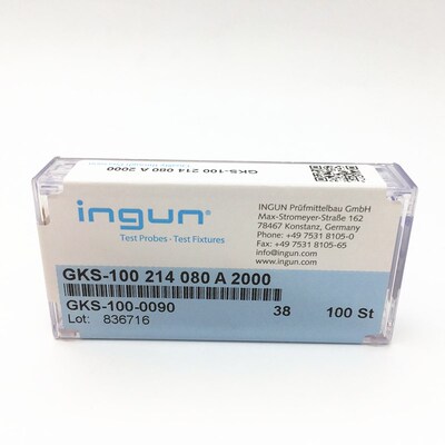 极速。德国英钢探针GKS100 u214 080A2000 测试四爪头型 测试针配