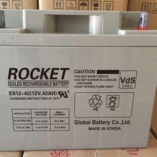 韩国ROCKET蓄电池ES40 12RV40AH蓄电池