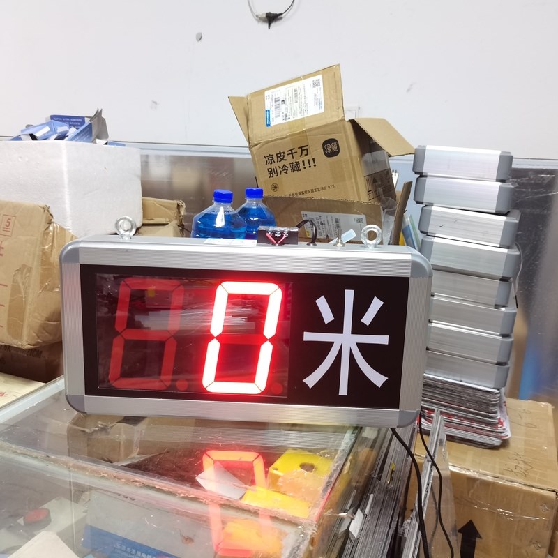 4-20ma模拟量看板计米器布偶米数表G衣布米数表码表LED数显记米器