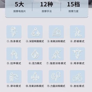 VONMIE沃脉新款 m懒人逆龄塑腰带嫩肤EMS腹部健身仪塑形腰粗肚子大