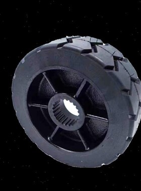 中力电动搬运车悍金刚驱动轮 EPT20-15/20ET2H行走V黑色橡胶防滑