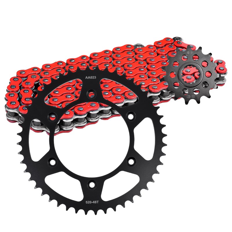 适用于KTM 250 300 380 y400EXC450RR大小齿炼条炼轮改装三件套