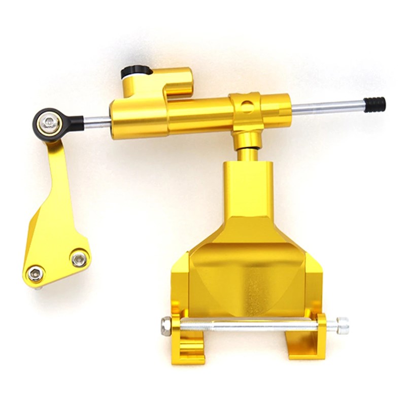 适用雅马哈MT07/FZ0p7 13-17 改装钛尺方向阻尼器防甩头转向缓冲