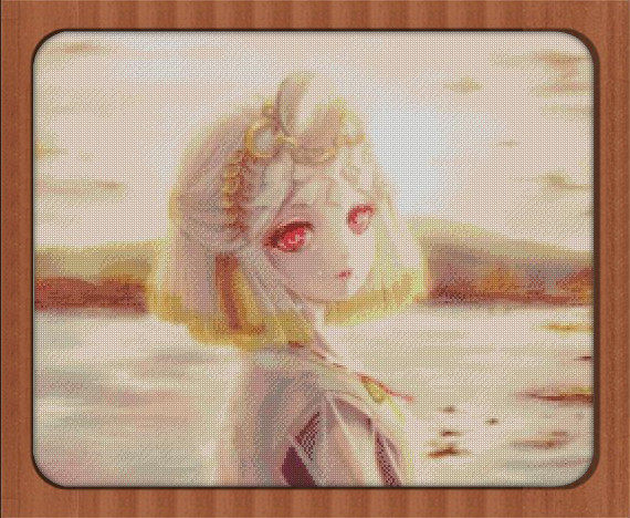 【印花包邮】阴i阳师十字绣*SSR式神*御馔津十字绣*破魔箭