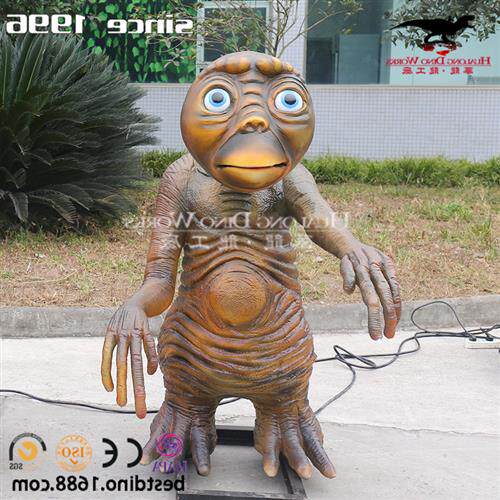 人物模型动漫IP电影人物还原ET外星人雕塑电影院商场引流美陈