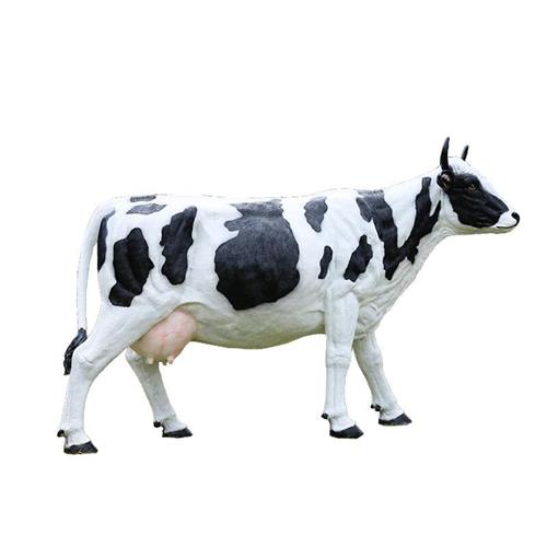 大型仿真奶牛玻璃钢雕塑农场牧场园林景观装饰模型动物工艺品摆件