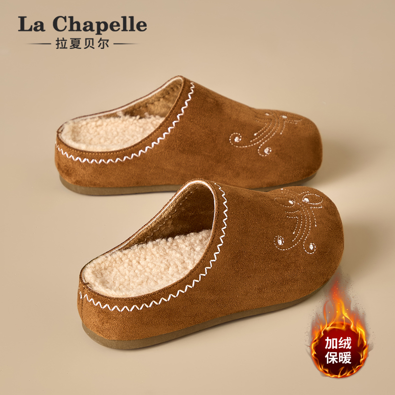 拉夏贝尔内增高勃肯鞋女