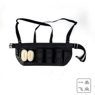 一飞美业特别定制 发型师专用功能腰包 美发工具包 围布 围裙