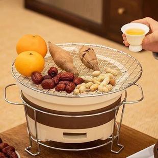 新款 泥炉 围炉煮茶炭炉全套装 备户外陶土炉罐罐茶壶家用烧烤炉日式