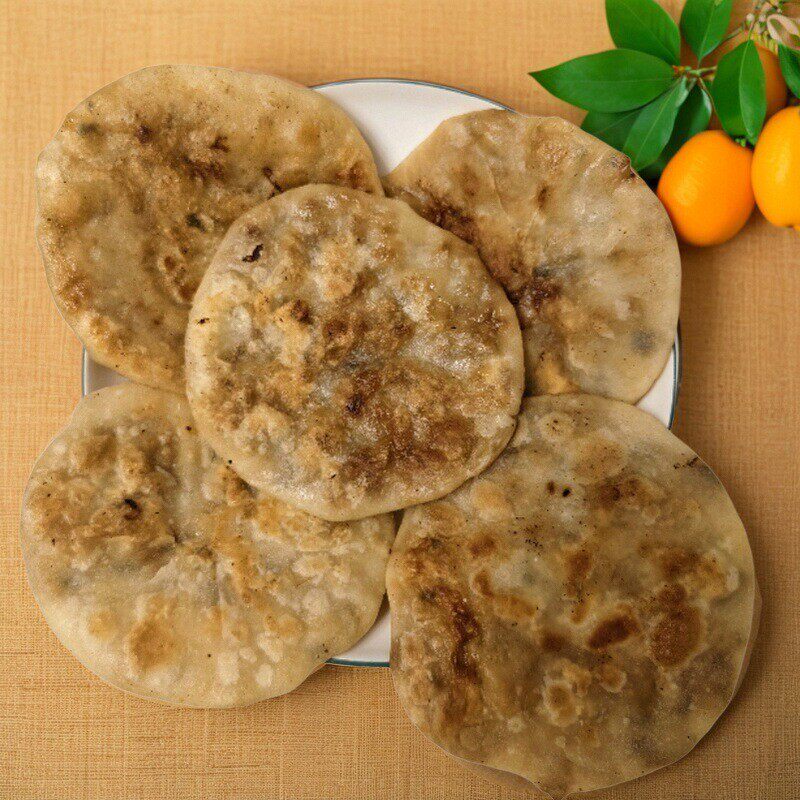 肉薄饼猪肉小葱小麦粉粿半成品早餐手工食品特色菜速冻煎蒸小吃