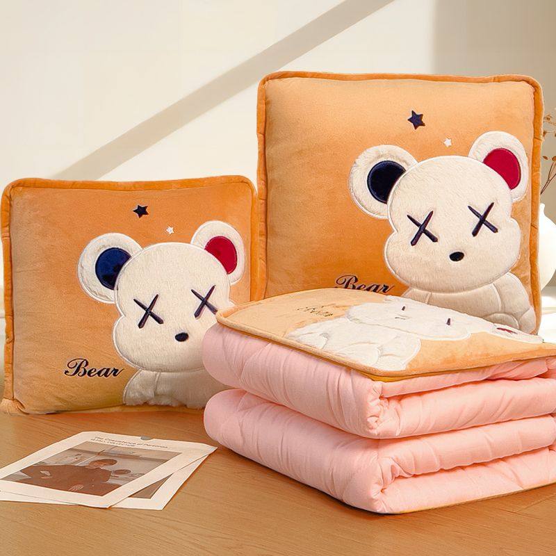 新抱枕被子两用加厚办公室折叠午睡枕H头毯子二合一沙发汽车靠枕,居家布艺,床头靠垫,淘宝优惠券,粉丝福利购,淘宝优惠卷