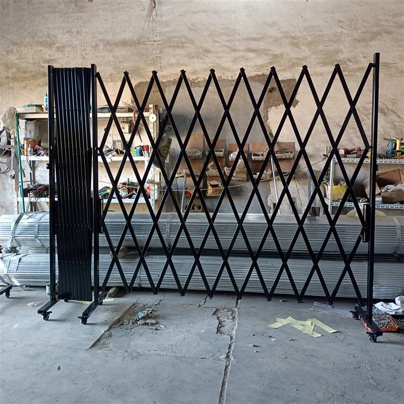 新定制铁质网格大l型围栏栅栏铁艺篱笆门店商超伸缩折叠推拉隔离,五金/工具,护栏/隔离栏,淘宝优惠券,粉丝福利购,淘宝优惠卷