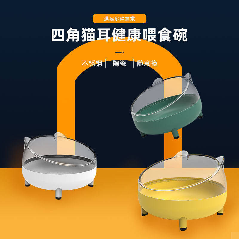 厂家直销猫碗不锈钢猫咪碗吃喝两用宠物猫盆猫食盆猫狗饭盆陶瓷碗,宠物/宠物食品及用品,宠物储粮桶,淘宝优惠券,粉丝福利购,淘宝优惠卷