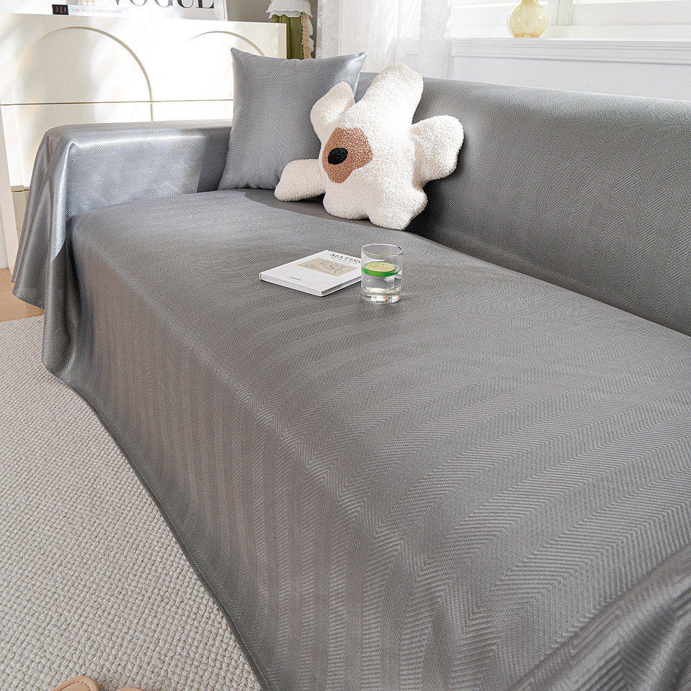 凉感冰丝沙发盖布巾全盖夏季沙发套罩夏天款沙发坐垫子沙发布毯子,居家布艺,沙发垫,淘宝优惠券,粉丝福利购,淘宝优惠卷