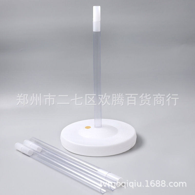 大号小号圆形方形注水底座拱门气球配件结婚开业气球立柱路引图片