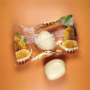 好邻居榴莲糖迷上榴莲夹心硬糖散装 东南亚风味零食奶糖喜糖果特浓