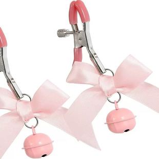 火烧鸟 蝴蝶结开口宫铃铃铛夹式情侣约会小道具