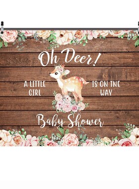 Mehofoto Rustic Wood Style Baby SEhower Backdrop Newborn Bab