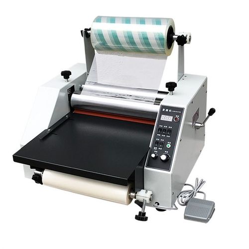 小型台式自动覆膜机贴膜机H过塑过胶机加温覆膜机