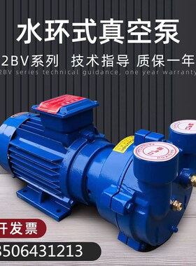 淄博博山2BV系列水环式真空泵工业用高真空水循环Y真空泵压缩机