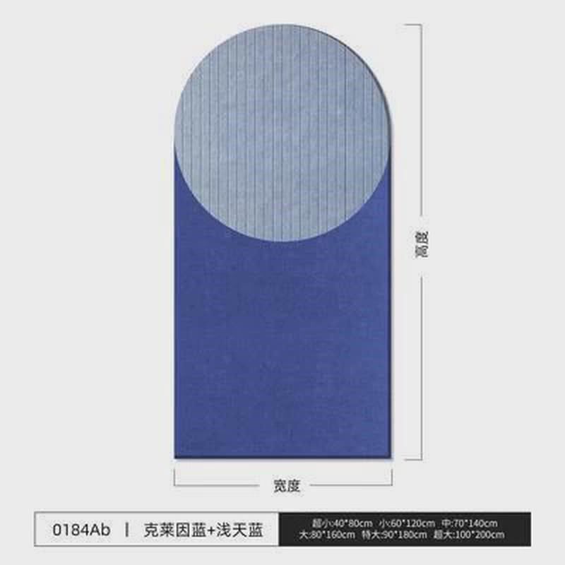 北欧ins超大客厅照片s墙玄关卧室办公室免打孔壁饰背景毛毡板