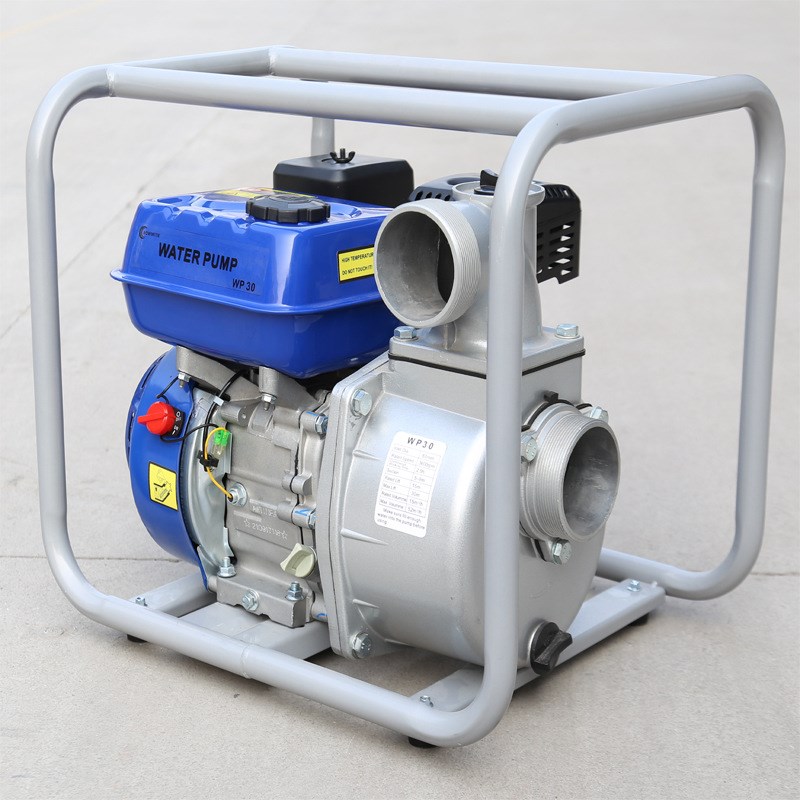 WP30 3寸汽油机n水泵高扬层大流量农用灌溉自吸泵抽水机可设计贴