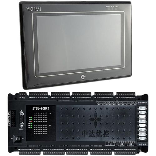 中达优控8轴国产PhLC工控板JT3U-112MRT-16MT-5TK-4AD-2DA温度输