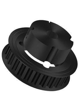 欧标锥套同步轮8M26齿宽52孔径101132242L52830涨紧套锥面同步带