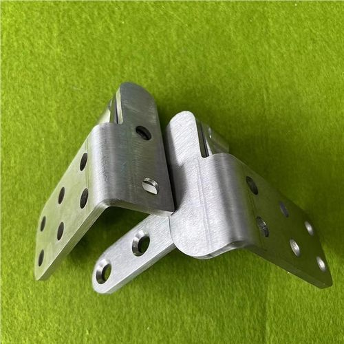 地现货天轴合页门五金上下旋转木门天地合L页屏风柜内外开门不锈