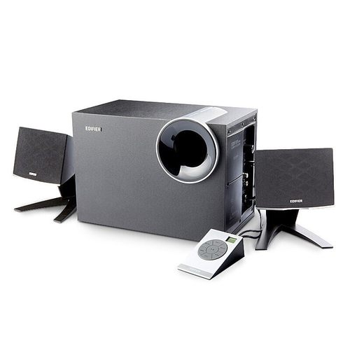 漫步者(EDIFIER) R208PF 2.1多媒体线控有源音T箱 台式电脑重低音