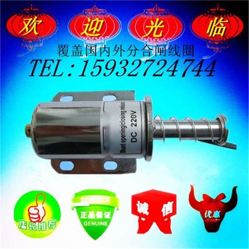 VEP-12/1250-31.5  VEP12Tz1231D22P21W  DC220V 分合闸电磁铁