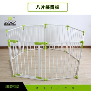 休普围栏自由拼接狗栏宠物围栏护H栏门栏狗狗栅栏门六片厂家